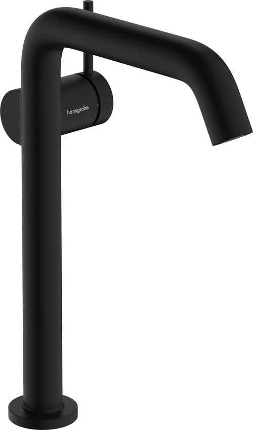 Einlochmischer Hansgrohe Tecturis S schwarz matt