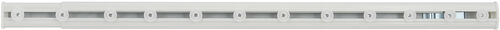 Tringle pour rideau de douche Spirella Scala White chrome