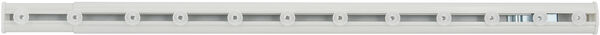 Tringle pour rideau de douche Spirella Scala White chrome image number 0