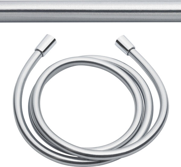Tubo flessibile KWC Supreme, 200 cm, &frac12;"x&frac12;", in materia sintetica con effetto metallico, giunto image number 0