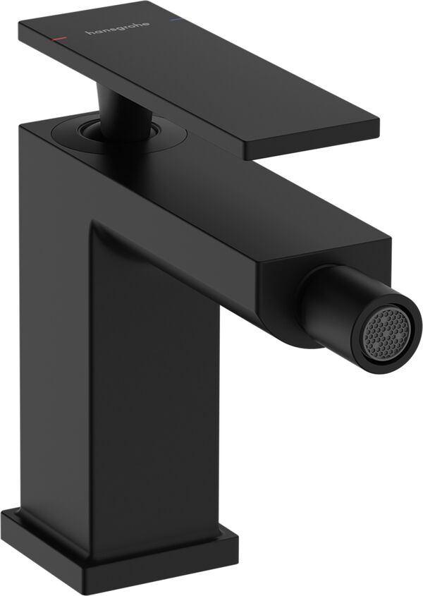 M&eacute;langeur de bidet Hansgrohe Tecturis E Noir mat image number 0