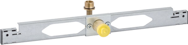 Quertraverse Duofix für Zulauf 1/2" mit Anschlussbogen zu Urinoirelement image number 0