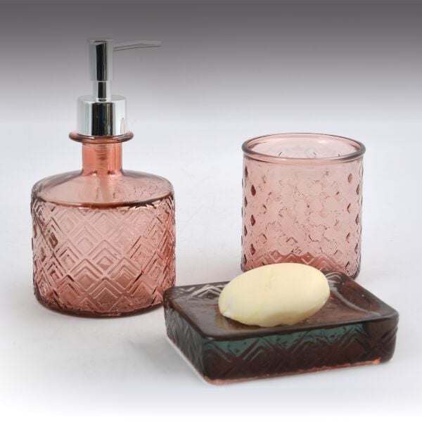 Distributeur de savon Spirella Carmina Terre cuite image number 1