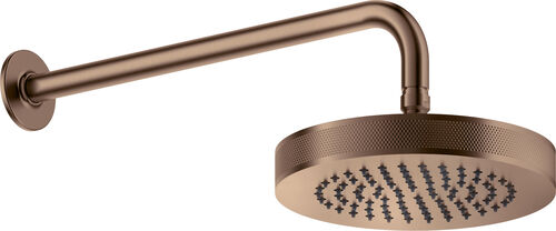 Soffione ad effetto pioggia Gessi Inciso &frac12;" Copper brushed