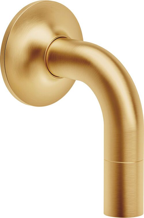 Anschlussbogen Dornbracht ½" messing gebürstet