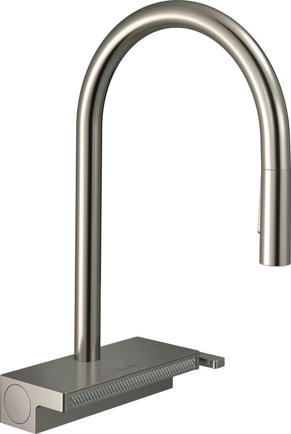 Spültischmischer Hansgrohe Aquno Select M81 edelstahloptik image number 0