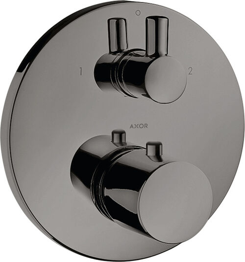 Thermostatmischer-Endmontageset Axor Uno 2 Polished black chrom