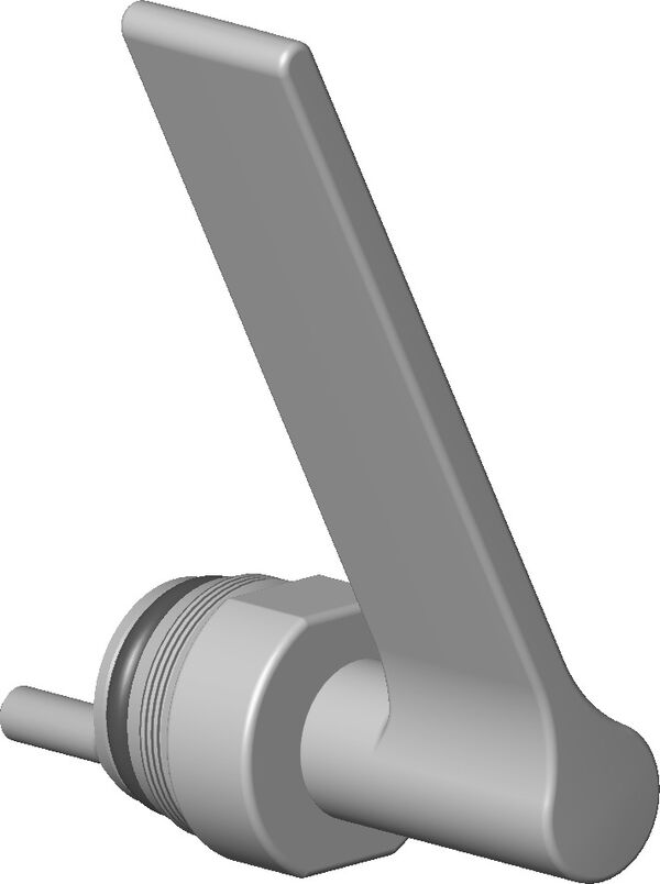 Umstellerhebel Dornbracht Vaia Dark Platinum matt image number 0