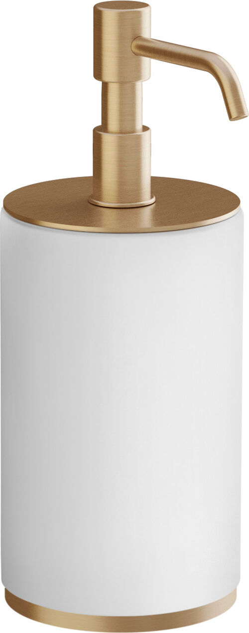Distributeur de savon Gessi Habito warm Steel brushed