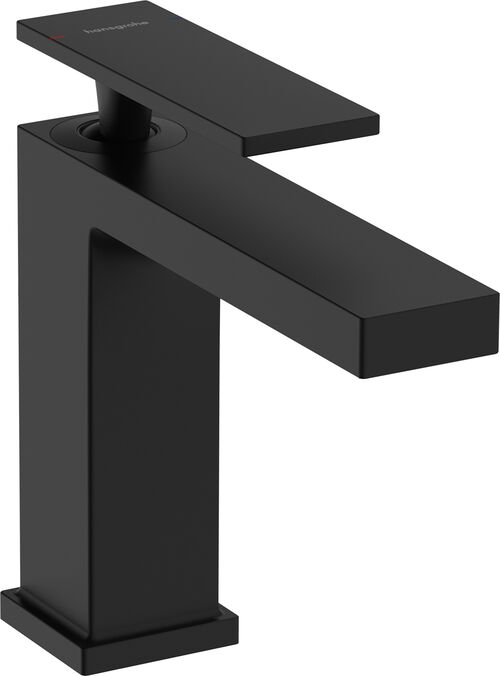 Einlochmischer Hansgrohe Tecturis E Schwarz matt