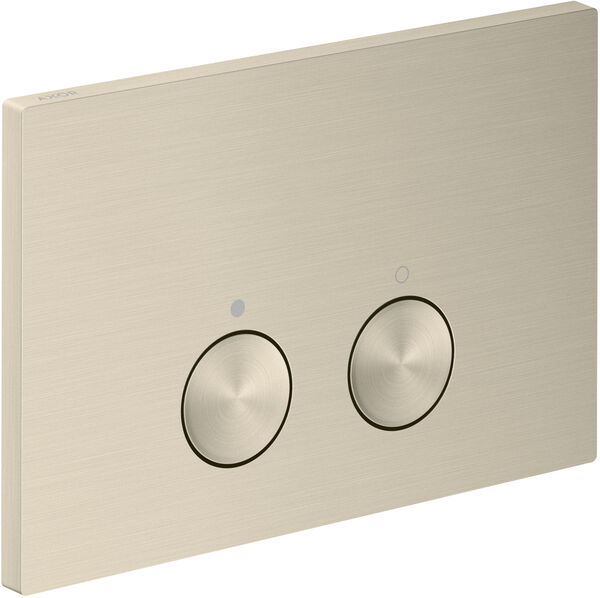 Betätigungsplatte Axor FlushPlate brushed nickel image number 0