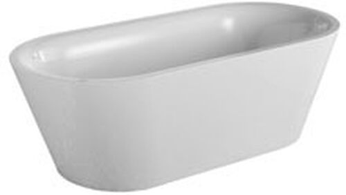 Badewanne Schmidlin Sella Shape - freistehend 175 x 80 cm Weiss
