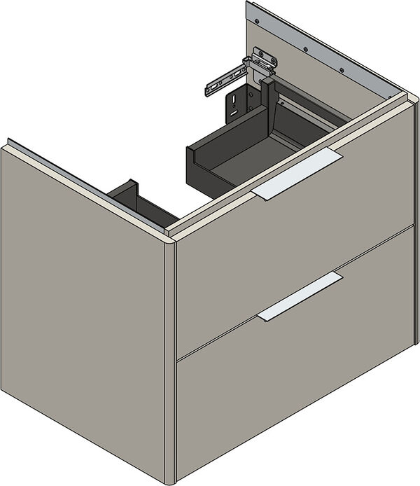 Meuble sous-lavabo Alterna pro S Blanc premium image number 0