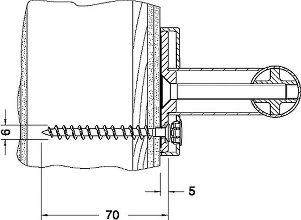 Set di fissaggio Nr. 4 Keuco Axess image number 0