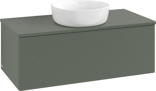 Waschtischmöbel Villeroy & Boch Antao Leaf green matt