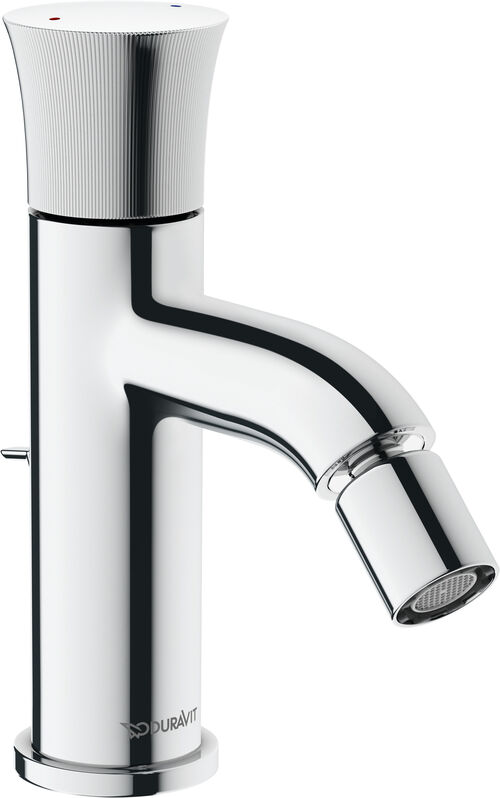 M&eacute;langeur de bidet Duravit White Tulip Chrom&eacute;