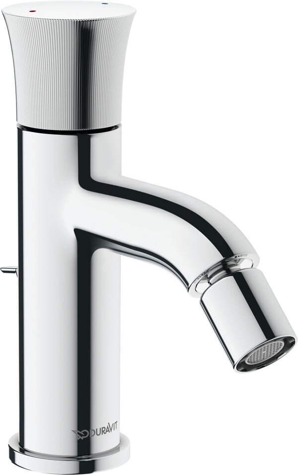 M&eacute;langeur de bidet Duravit White Tulip Chrom&eacute; image number 0