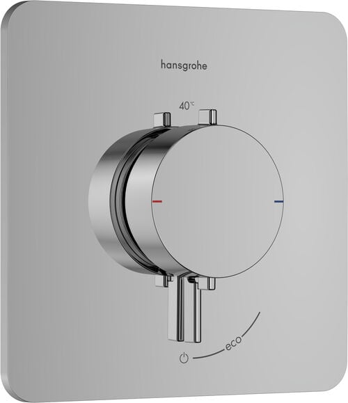 Duschsystem Hansgrohe Ecostat Comfort Q Verchromt