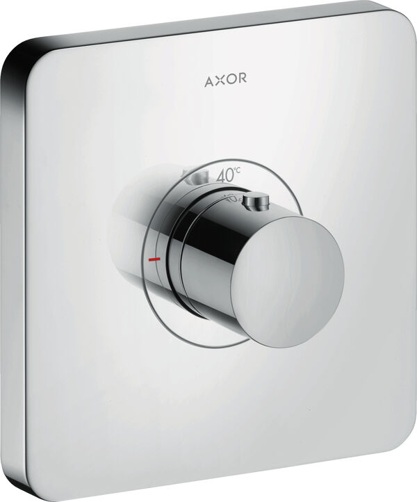Duschsystem Axor Shower Select Softcube, Thermostat ½", Highflow, Temperaturgriff, 170 x 170 mm, image number 0