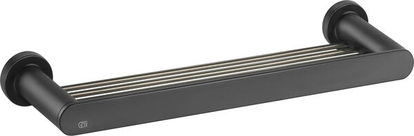 Porte-savon &agrave; barettes Emporio Noir mat image number 0