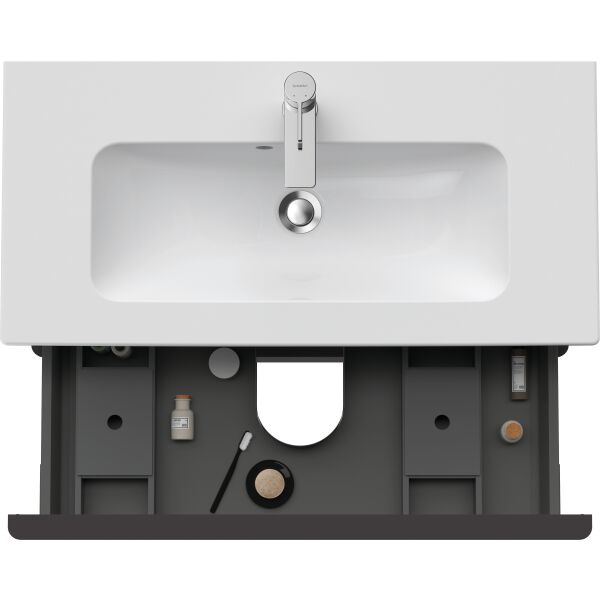 Waschtischmöbel Duravit D-Neo graphit matt image number 4