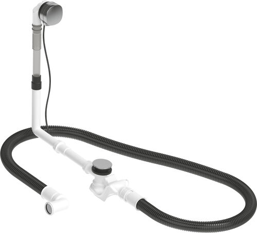 Wanneneinlaufgarnitur Duravit Quadroval Verchromt