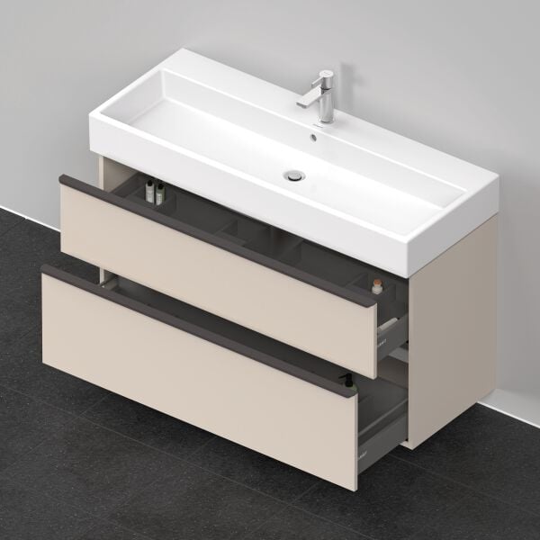 Waschtischmöbel Duravit D-Neo taupe matt image number 3