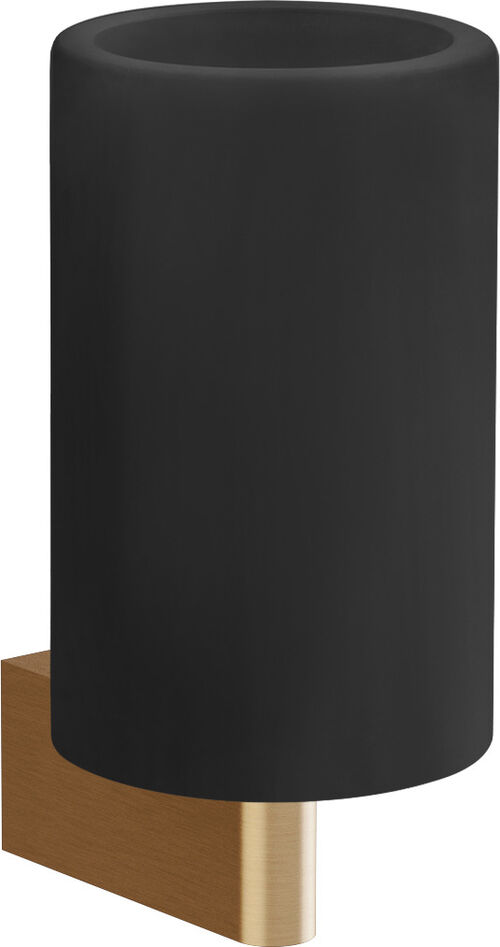Porte-verre Gessi Habito warm Steel brushed