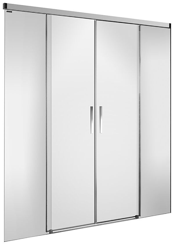 Gleittüre Duscholux Bella Vita 3 Plus, 4-tlg., - 160 cm   image number 0