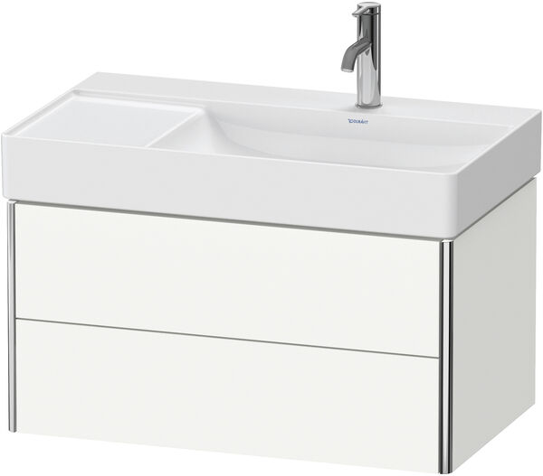 Meuble sous-lavabo Duravit XSquare Blanc satin&eacute; mat image number 0