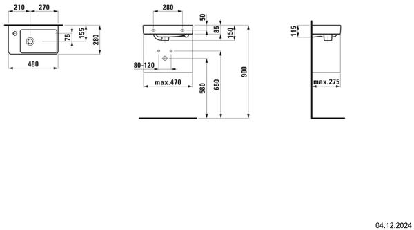 Lave-mains Pro / Pro S blanc Cleaneffekt image number 1