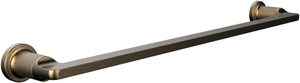 Portasciugatoio Gessi Inciso, 45 cm, rosette rotonde image number 0