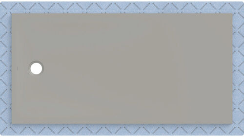 Duschfl&auml;che Geberit CleanFloor30 Grau matt