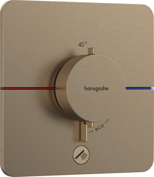 Sistema da doccia Hansgrohe Shower Select Comfort Q Brushed bronze