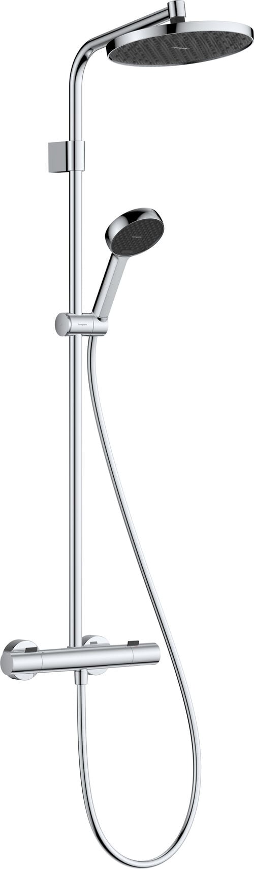 Showerpipe Hansgrohe Activera S EcoSmart &frac12;" Verchromt