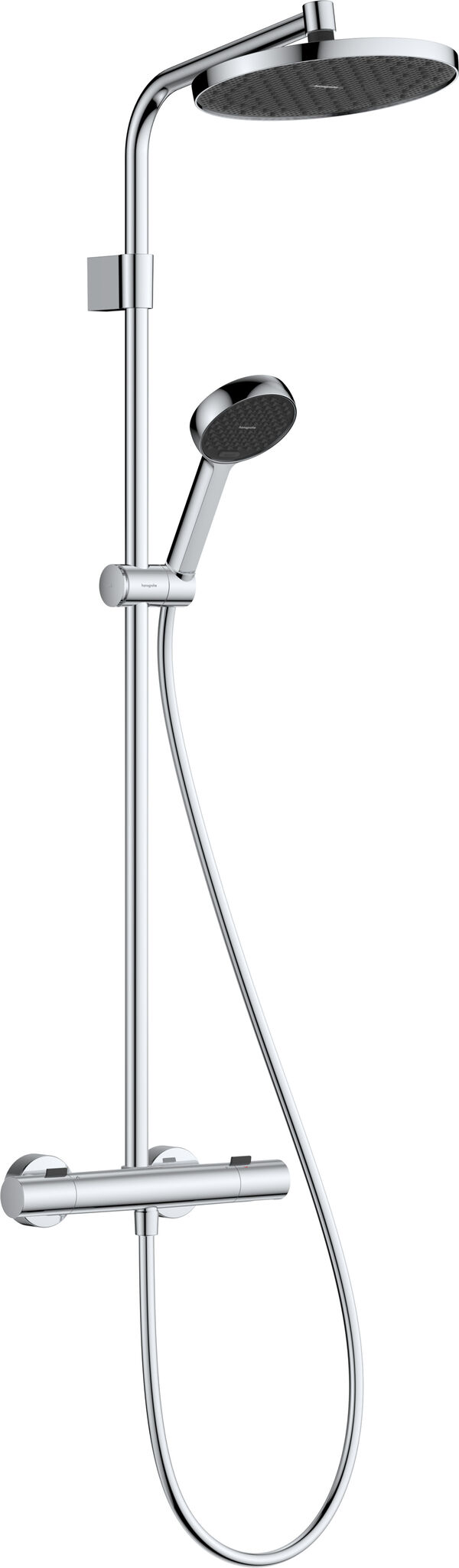 Showerpipe Hansgrohe Activera S EcoSmart &frac12;" Verchromt image number 0