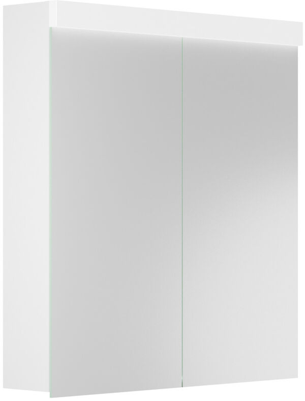 Armadio a specchio Keller Duplex Eco LED, larghezza 700 mm, 350/350, 12,2 W, altezza 738 mm, image number 0