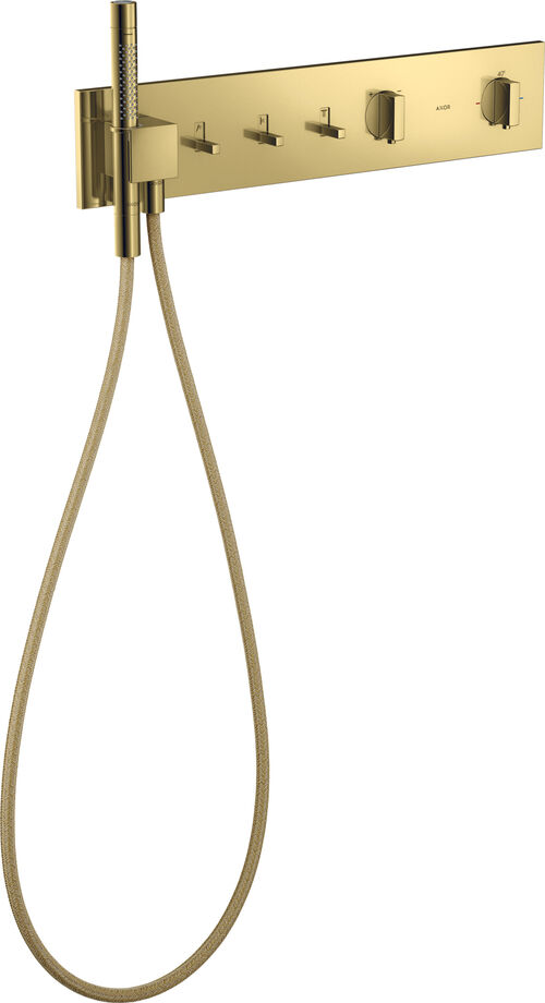 Shower Composition Axor polished gold optic