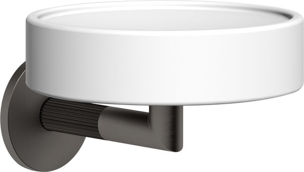 Seifenhalter Gessi Ingranaggio Black metal brushed image number 0