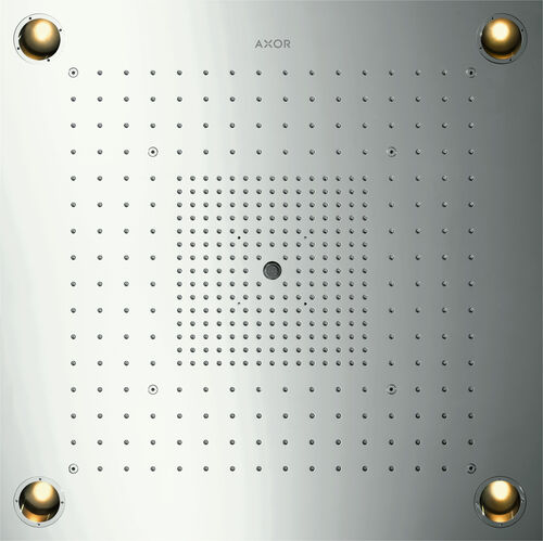 Sistema da doccia Axor Starck Shower Heaven Acciaio inossidabile opaco