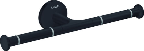 Papierhalter doppelt Axor Universal Circular schwarz matt