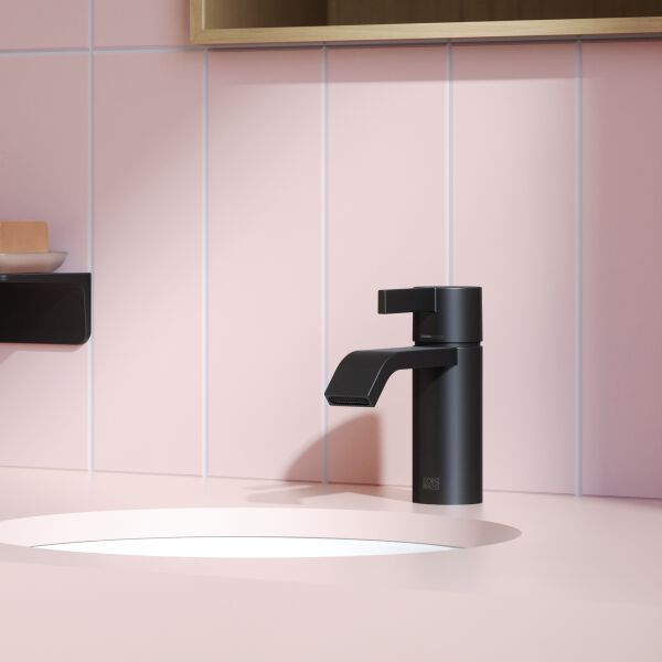 M&eacute;langeur monobloc Dornbracht Imo Dark chrome Avec A&eacute;rateur image number 1