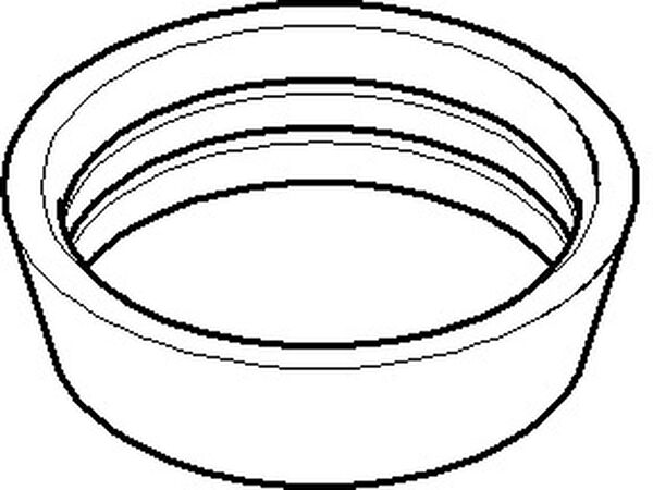 Profildichtung Dornbracht konisch, Profildichtung zu Sifon (09140301590) image number 0