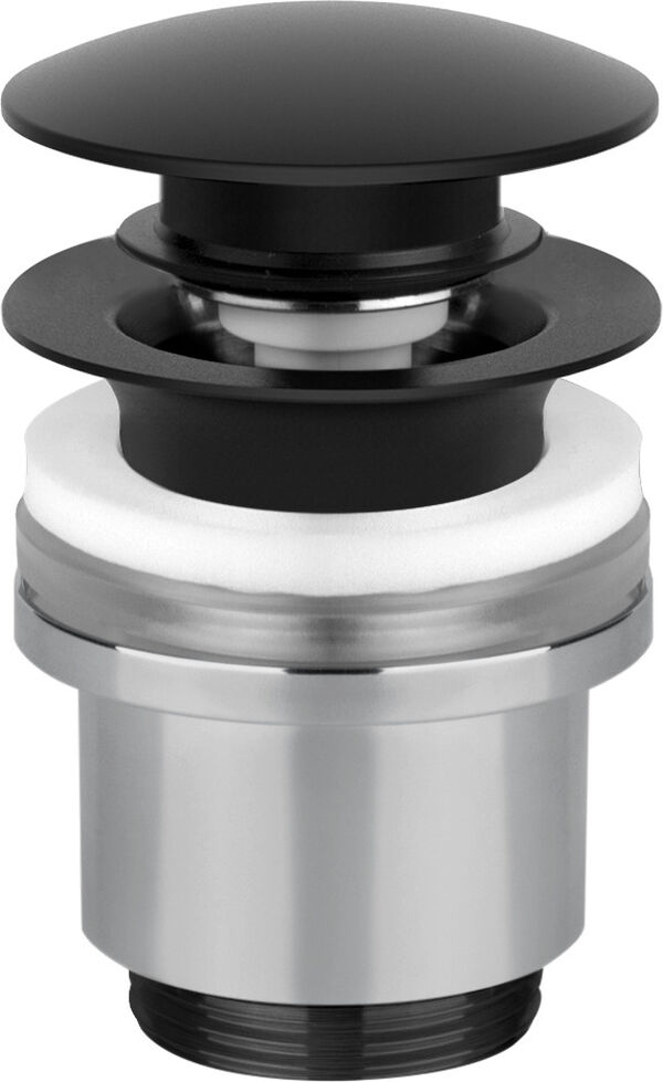 Soupape d'&eacute;coulement Gessi Stop&Go 1&frac14;" Noir mat image number 0