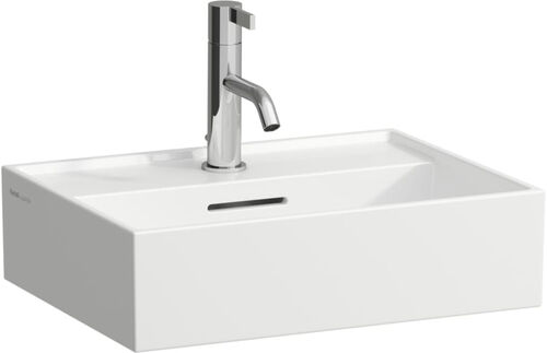 Wandbecken Laufen Kartell schwarz matt