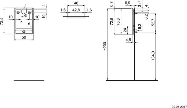 Miroir lumineux Framo Linea LED image number 1
