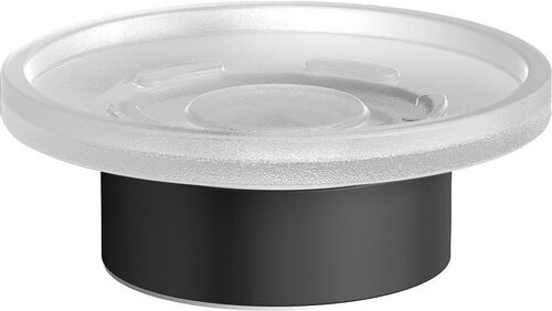 Seifenhalter Alterna piana schwarz matt