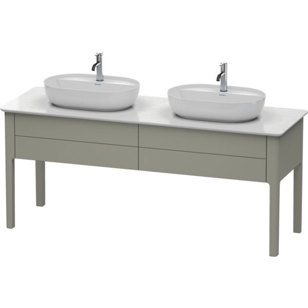 Waschtischmöbel Duravit Luv stone grey matt image number 1
