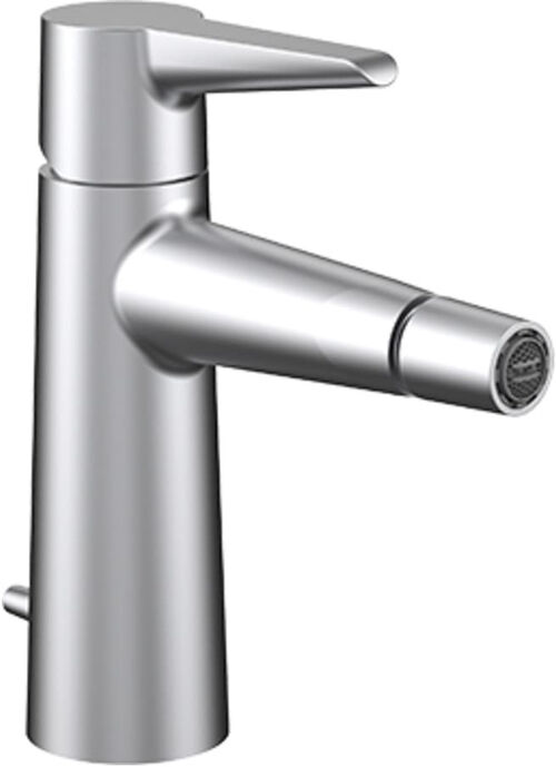 Bidetmischer Laufen Pure Edelstahl matt PVD