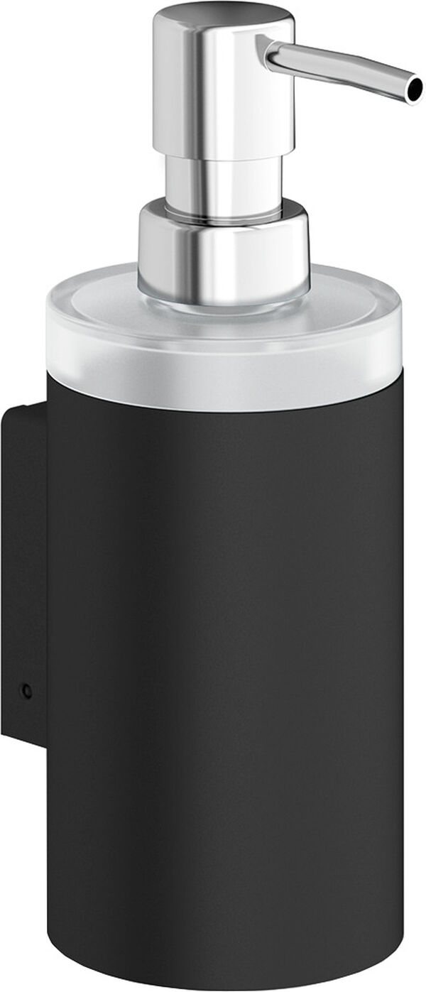 Distributeur de savon Hewi System 900 Noir mat Distributeur de savon verre satin&eacute; image number 0